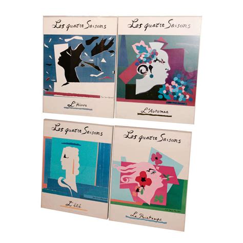 yves saint laurent four seasons posters